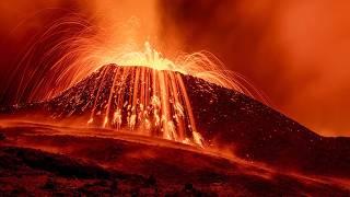 The Red Volcano - Peak of the Furnace - One of the Most Active Volcanoes in the World