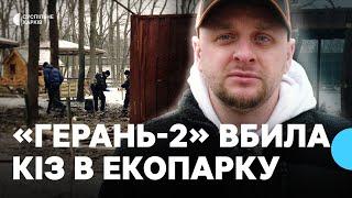 Удар РФ дроном по «Фельдман екопарку» під Харковом: серед загиблих тварин була вагітна коза