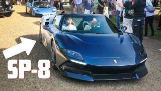 €4Million ONE-OFF ferrari SP-8 steals the car show!