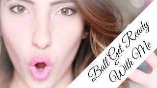 Abschlussball/Abiball Drogerie Get ready with me | Makeup, Haare, Kleid