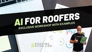 Workshop - AI for Roofers