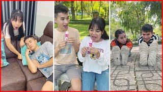 Candy & Ice Cream Troll Husbanb  Linh Nhi vs Su Hao #shorts by LNS Tiktok FUNNY