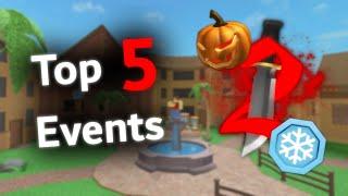 Top 5 MM2 Events