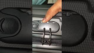 How to unlock Luggage Bag  forgotten combination lock password | #travelaccessories #travelhacks