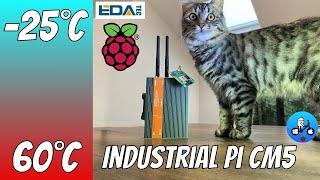 EDAtec Industrial Raspberry Pi CM5 case. ED-IPC3120