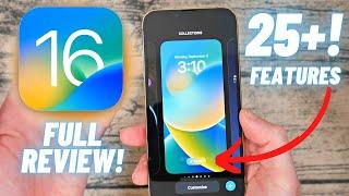 iOS 16 REVIEW! // 25 NEW Features in iOS 16 + Should You Update to iOS 16? 