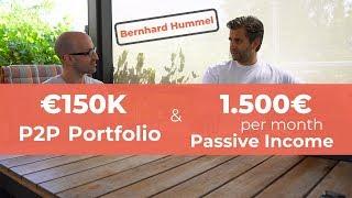 €150K P2P Lending Portfolio - 1.500€ Monthly Passive Income | Bernhard Hummel