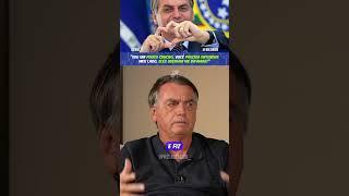 JAIR BOLSONARO: "SOU UM POUCO CHUCRO, VOCÊ PRECISA ENTENDER MEU LADO, ELES QUERIAM ME DIFAMAR!"