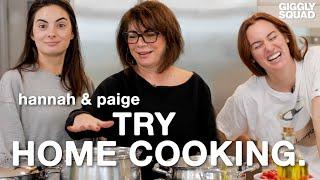 Hannah & Paige Try Home Cooking | Ep. 7: New York | The Giggly Squad