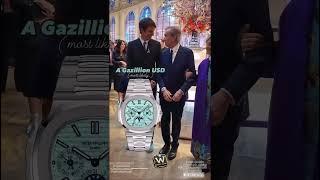 LVMH Boss Bernard Arnault Spotted with Unique PatekPhilippe Nautilus 5740G #watch #lvmh #luxurywatch