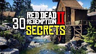 30 More SECRETS That Are Very Hard To Find in Red Dead Redemption 2