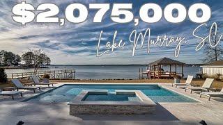 Dream Home Tour on Lake Murray in South Carolina | Record Lake Murray Sales Price $2,075,000 (2024)