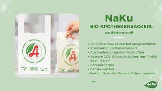 Apothekensackerl aus Biokunststoff