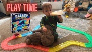 Baby Playtime Review - Galaxy Flex-Track Glow-in-the-Dark