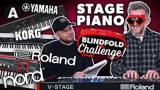 New Roland V-Stage vs Nord vs Yamaha vs Korg! - Blindfold Stage Piano Shootout