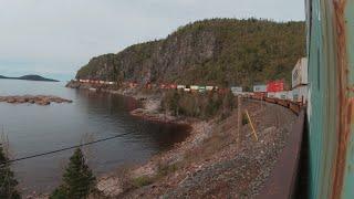 Train Hopping Around Lake Superior - CP Mactier to Schreiber