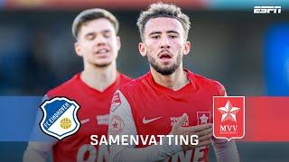 HARDE SCHUIVER van 25 METER bezorgt MVV de VOORSPRONG | Samenvatting FC Eindhoven - MVV Maastricht