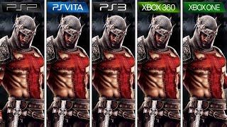 Dante's Inferno | PSP vs PS Vita vs PS3 vs Xbox 360 vs Xbox One | Graphics Comparison