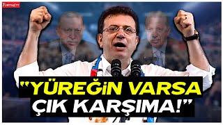 Ekrem İmamoğlu Adana’da Erdoğan’a meydan okudu! “Cesaretin varsa karşıma çık!”