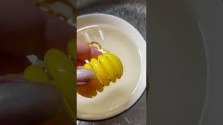 Как легко проверить янтарь Как определить настоящий янтарь  #янтарь