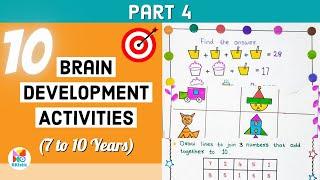 Part#4 | 10 Brain development activities for 7 to 10 years | Improve Concentration & Observation