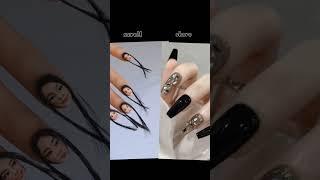 Scroll vs like   #nailsnailsnails #nailloveeeee #loveyournails #lovednails #nailicious #viral