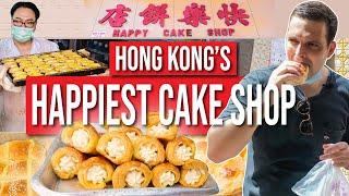 HONG KONG STREET FOOD | Happy Cake Shop has been serving the neighbourhood for 45 years!