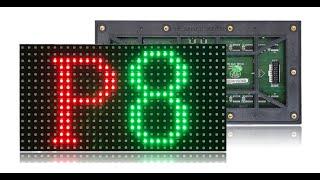 Waterproof 32x16 Pixels P8 Outdoor LED Display Module LED Video Screen