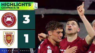 Cittadella-Reggiana 3-1 | PANDOLFI, TRONCHIN e RABBI regalo di Natale Granata | HIGHLIGHTS SerieBKT