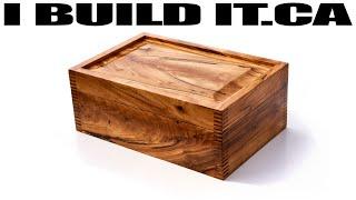 Making This Solid Wood Box - Woodworking - Box Joints