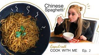 Quick and Easy Chinese Spaghetti | Cook with Me | Expat Natt