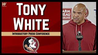 Tony White Introductory Press Conference | FSU Football Defensive Coordinator | Warchant TV #FSU