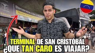 Así está el TERMINAL de San Cristóbal En 2024 | Precios de Viajar por tierra EN VENEZUELA 