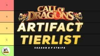 The BEST Artifacts For SEASON OF STRIFE! | Call of Dragons [TIERLIST]