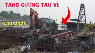 PHẢI LÀM ĐIỀU NÀY TRƯỚC KHI TRỤC VỚT NHỊP 2.TĂNG CƯỜNG TÀU VỀ TẠI CẦU PHONG CHÂ