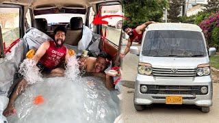 WE BUILD OUR OWN SWIMMING POOL IN CAR  | SYED FAHAD