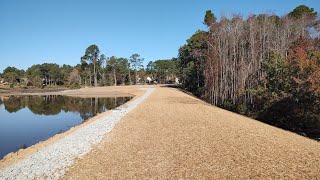 Dressing Up! Seeding And Strawing The 9 Acre Pond Dam