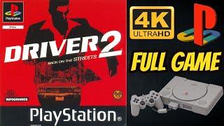 Driver 2 | PS1 | 4K60ᶠᵖˢ UHD | Longplay Walkthrough Playthrough Full Movie Game