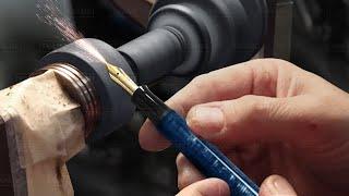 The Hypnotic Process of Handmade Crafting $5000 Fountain Pen