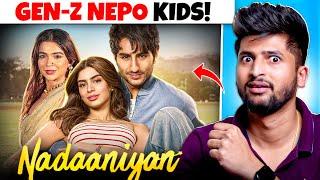 KHUSHI KAPOOR AND IBRAHIM ALI'S NADAANIYAN SHOULD BE DELETED FROM NETFLIX !