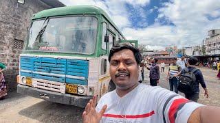 Pune To Alibag Via Khandala Ghat MSRTC Hirkani Full Bus Journey |सापाने आडवला आमच्या बसचा रस्ता 