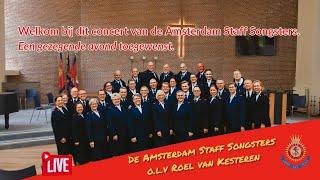 Live Concert Amsterdam Staff Songsters Zaterdag 12 oktober 2024, 19:00 uur