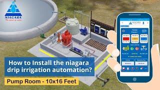 The working and installation Module of Drip Irrigation Automation ‍