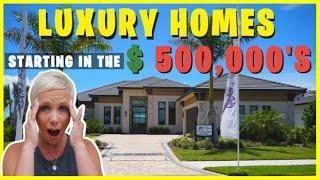 Lakewood Ranch, Florida ULTRA luxury homes starting in the $500,000's!