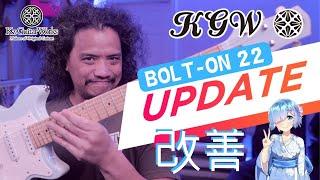 KAIZEN - KGW Bolt-on 22 updated specs and DEMO | KZ Guitar Works Japan