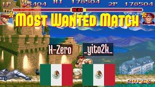 @ssf2xjr1: H-Zero (MX) vs _yito2k_ (MX) [Super Street Fighter II X GMC ssf2x ssf2 Fightcade] Apr 13