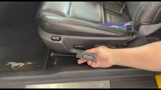 How To Remove / Replace Driver Power Seat Switch On A 2005-2011 Ford Mustang