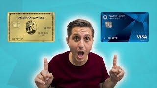 Best Second Travel Credit Card | Chase Sapphire Preferred or Amex Gold???