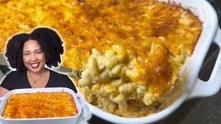 Top WINNING MAC & CHEESE  EASIET, CREAMIEST, Oven-Baked Mac & Cheese NO Velvetta!