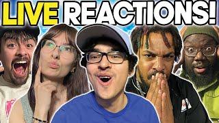 Live Reacting To Your Music! | BTS, Jimin, NCT, Asaf Avidan, Tobii & More!